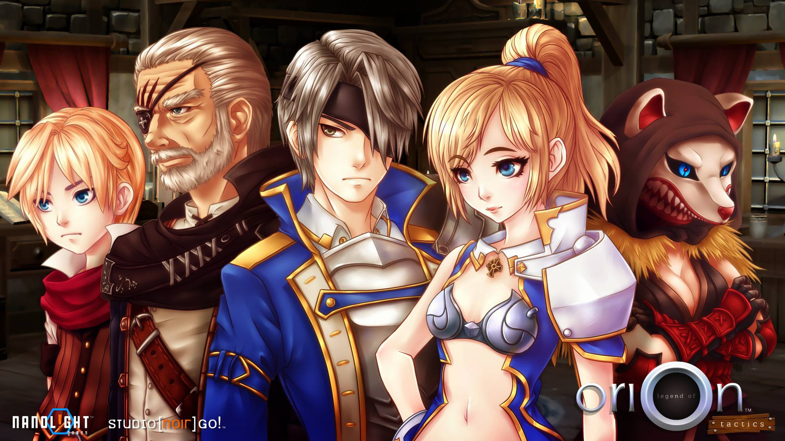 Legend of Orion Characters